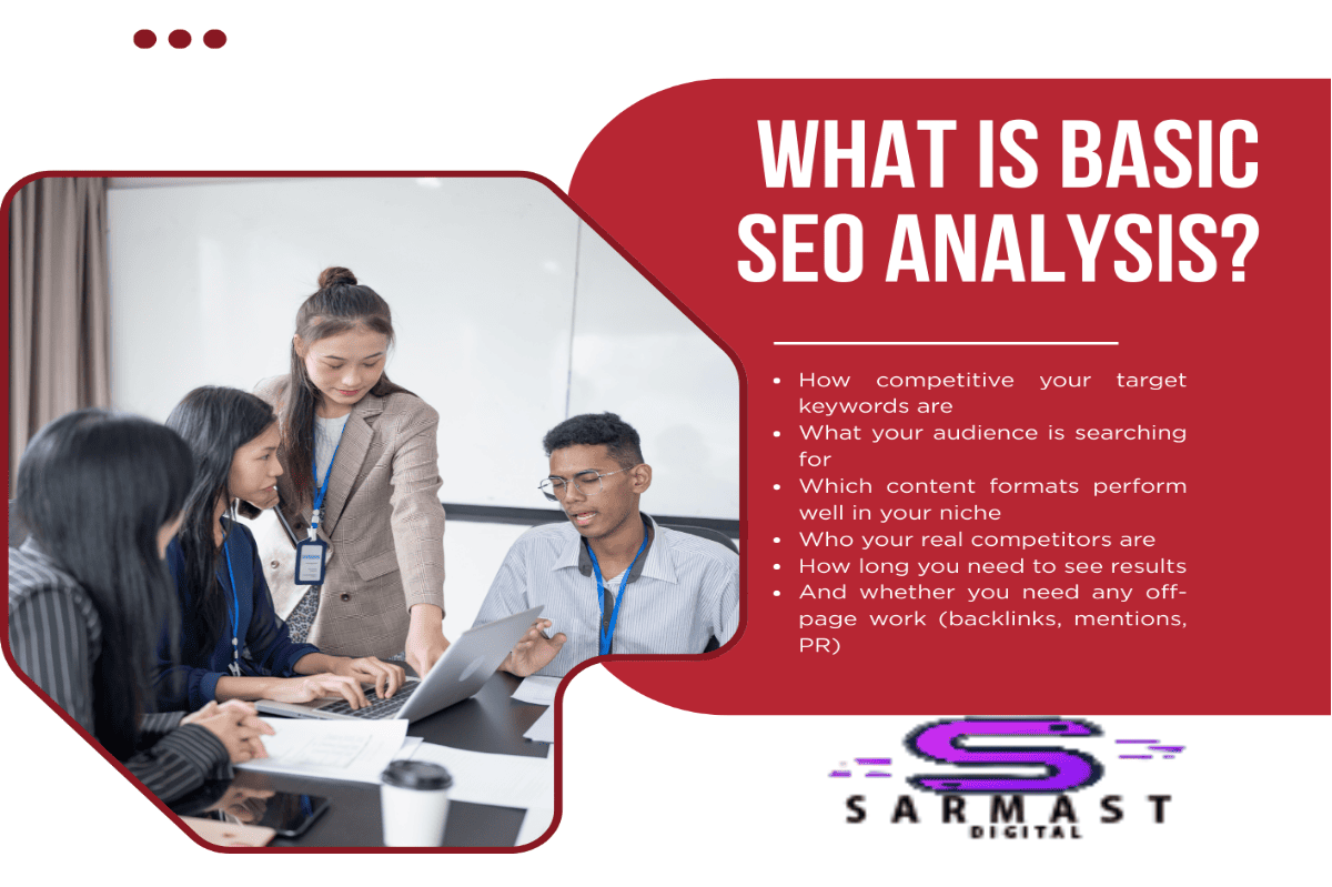 Basic SEO Analysis for Your Website